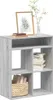 vidaXL Knihovna Grey Sonoma 66x31x80 cm Materiál na bázi Náhled obrázku produktu 2