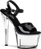 Pleaser USA - Extrem Plateau Sandaletten aus Lack Sky-309 Produktbild-Vorschau 1