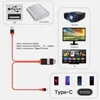 USB-C zu HDTV HDMI Adapter Kabel Stecker Rot bis zu 4K 2K Produktbild-Vorschau 7