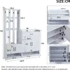 MODFU Kleiderschrank Garderoben-Set mit Flurgarderobe Produktbild-Vorschau 7