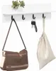 vidaXL Nocna szafka naścienna, biała, 60 x 10,5 x 18 cm, Podgląd zdjęcia produktu 2