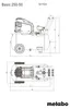 metabo Kompressor Basic 250‑50-110 l/min Füllleistung, 50l Náhľad obrázku produktu 4