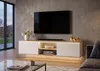 Fernsehschrank TV-Lowboard KING HÄNGEND Mit LED Sonoma Produktbild-Vorschau 2