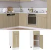 vidaXL Schubunterschrank Lyon Sonoma-Eiche 30x46x81,5 cm Produktbild-Vorschau 1