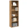 Libreria Rovere Artigianale 60x30x189 cm in Legno Anteprima dell’immagine prodotto 2