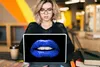 MuchoWow® Laptop Aufkleber Sticker Cover Lippen - Geld - Produktbild-Vorschau 5