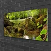 Acrylglasbilder 100x50 Wandbild Druck Felsen See Natur Produktbild-Vorschau 2