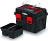 A black and red toolbox with a separate tray in front of it, set against a white background. Anteprima dell’immagine prodotto