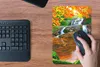 MuchoWow® Mauspad Mousepad Natur - Wasserfall - Steine - Produktbild-Vorschau 4