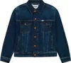 Wrangler Giacca di jeans classica blu M uomo blu M Anteprima dell’immagine prodotto 3