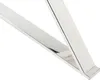 BELIANI Esstisch Weiß und Silber temperiertes Glas und Produktbild-Vorschau 6