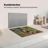KitchenYeah© Herdabdeckplatte Elefant - Tiere - Sand - Produktbild-Vorschau 3