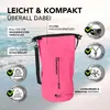 Where Tomorrow PVC dry bag - Style 02 - 10L - pink Produktbild-Vorschau 3