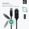 subtel 1x USB A Cavo dati compatibile con Samsung i100, Anteprima dell’immagine prodotto 4