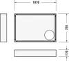 Duravit Duravit Rechteck-DW D-CODE we 1100x750x85mm Produktbild-Vorschau 5