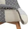 Lot de 2 Fauteuils - HOME DECO FACTORY - Patchwork - Voir les images du produit 6