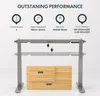 FLEXISPOT E6 Höhenverstellbarer Schreibtisch 140x80cm 2 Produktbild-Vorschau 6