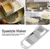 Küchen-Edelstahlklinge Spätzle Nudel Knödel Maker Pasta Produktbild-Vorschau 6