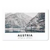 MuchoWow® Mauspad Mousepad Österreich - Wasser - Berge - Produktbild-Vorschau 1