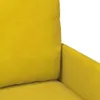 vidaXL Sofas mit Kissen 55cm Gelb Sperrholz Produktbild-Vorschau 7