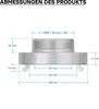 Wiltec Storz Kupplung C 52mm Festkupplung mit Außengewinde Produktbild-Vorschau 7