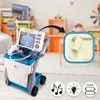 MalPlay Grosser Arztkoffer Wagen EKG Doktor-Set Stethoskop Produktbild-Vorschau 11