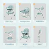 Chaise haute pour enfant réglable Chaise haute pliable avec Voir les images du produit 13