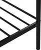 Łóżko metalowe 'Granada' 90x200 cm stalowe czarne Podgląd zdjęcia produktu 7