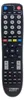 A black remote control with various buttons and labels. Produktbild-Vorschau