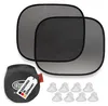 Pare-soleil pour voiture 44x36cm set de 2 avec ventouses Voir les images du produit 1