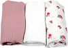 BabyLux Musselin Spannbettlaken Set – 3er Pack (40x80 cm) Produktbild-Vorschau 1