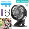 Leise Ventilator 360° Mini USB Clip Ventilator Produktbild-Vorschau 5