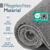 Beautissu Badematte rutschfest BeauMare FL, 80x50cm, Grau Produktbild-Vorschau 5