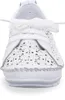 Gemini Damen Schnürschuh Leder Halbschuh mit Blumen und Produktbild-Vorschau 13