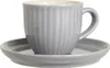 Espressotasse mit Untertasse MYNTE French Grey 135ml Produktbild-Vorschau 1