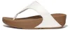 FitFlop Lulu Leather Toepost  Teenslippers - Wit - Maat 37 Produktbild-Vorschau 3