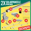 2x PV Montage Set Halterung DACHPAPPE Photovoltaik Produktbild-Vorschau 2