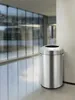 EKO - Urban Abfalleimer 60 Liter - Stainless steel   - Matt Produktbild-Vorschau 5