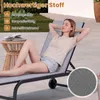 COSTWAY 2er Set Gartenliege mit Rollen, Sonnenliege bis Produktbild-Vorschau 6