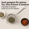 Matcha Teesieb "Chakoshi" aus Edelstahl – Feinmaschiges Produktbild-Vorschau 5