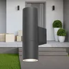 LED Wandleuchte doppelt rund - GU10 Fassung - IP44 - Produktbild-Vorschau 3
