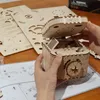 3D Holzpuzzle Schatztruhe, 123 Teile, DIY Bausatz, Produktbild-Vorschau 4