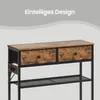 SONGMICS Konsolentisch mit LED-Beleuchtung, schmaler Produktbild-Vorschau 6