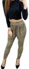 Damen Aladin-Hose Haremshose; Leo-Braun L/XL Produktbild-Vorschau 5