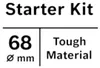 EXPERT Multi Material Lochsägen Starter-Set, 68x60 mm Produktbild-Vorschau 3