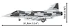 COBI jeu de cubes à pincer Saab JAS 39 Gripen E, Armed Voir les images du produit 12