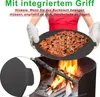 XINZI BBQ liatinová grilovacia doska, okrúhla, Ø 45 cm, Náhľad obrázku produktu 7
