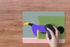 MuchoWow® Mauspad Mousepad Frau - Minimalismus - Design Produktbild-Vorschau 3