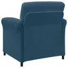 Canapé 1 place vidaXL bleu 88 x 83 x 95 cm en velours Voir les images du produit 5