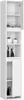 Armoire de salle de bain haute LEONTINE - blanche Voir les images du produit 3